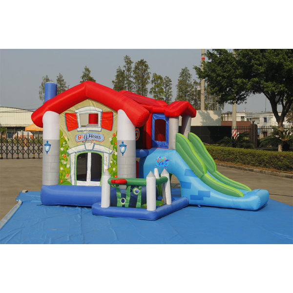 Action Air 9' x 11' Inflatable Bounce House & Reviews Wayfair
